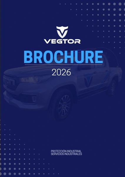 Portada de brochure Vegtor 2026